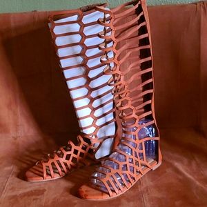 Bamboo gladiator sandals